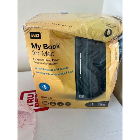 WD My Book Elite 1 TB USB 2.0 Desktop External Hard Drive + 1TB Hard Drive - Picture 1 of 5